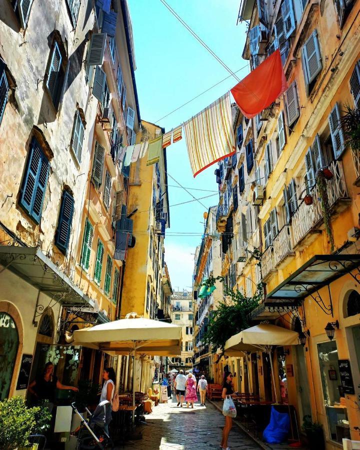 Chrysalenia House Corfu Town Apartment Bagian luar foto